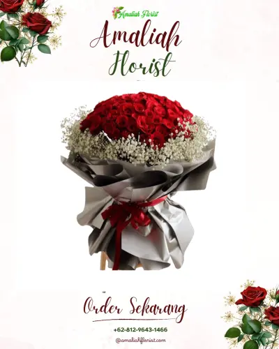 Buket Bunga di Yosowilangun Lor